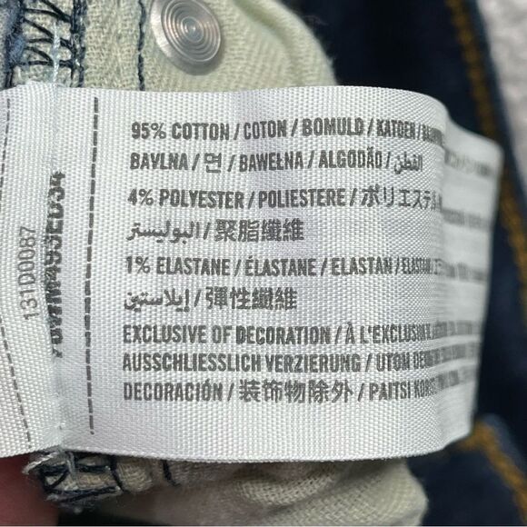 Abercrombie & Fitch Jeans Men's 29X28.5* Blue Skinny Dark Wash Denim Langdon - Picture 6 of 12